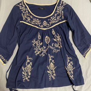 Embroidered blouse